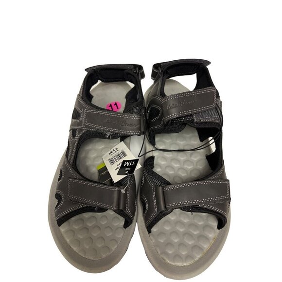 NEW! Eddie Bauer Grafton Hiking Sandal Adjustable Grey Black Men\'s Size 11 main image 4